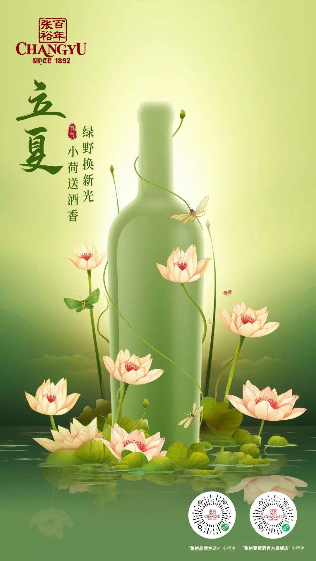 立夏丨绿野换新光 小荷送酒香